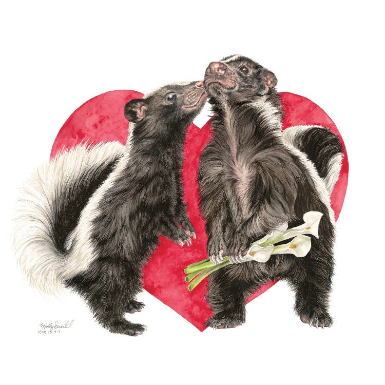 I Love You Stinker by Holly Simental wall art