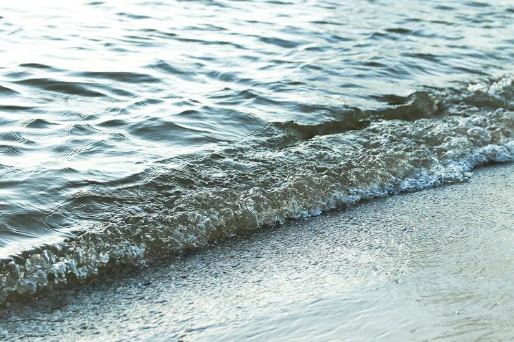 Waves Coming Onto Land