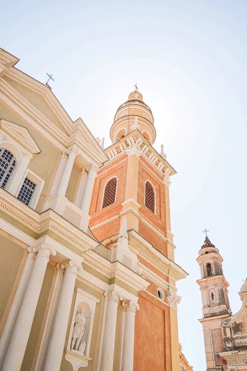 Colorful Architecture In Menton, France