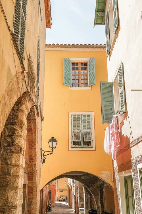 Colorful Houses In Menton, France