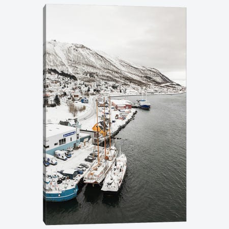 Harbor In Tromsø, Norway Canvas Print #HSK10} by Henrike Schenk Canvas Print