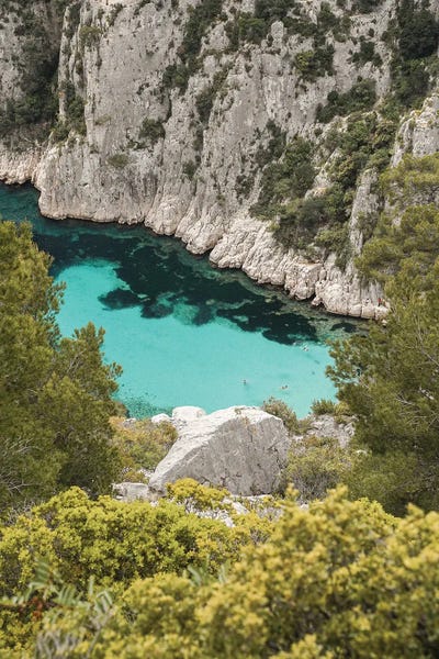 National Park Calanques In France II by Henrike Schenk framed canvas print