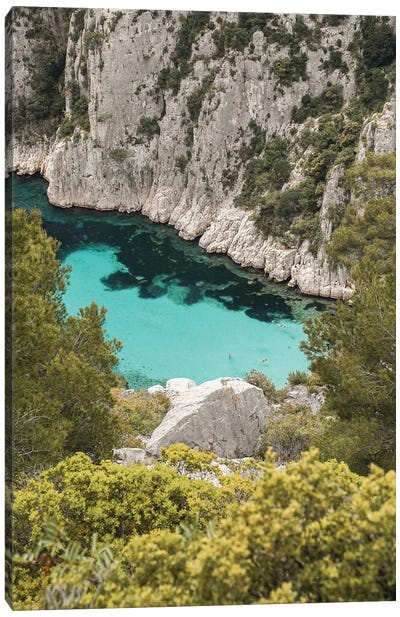 National Park Calanques In France II Canvas Art Print - Henrike Schenk