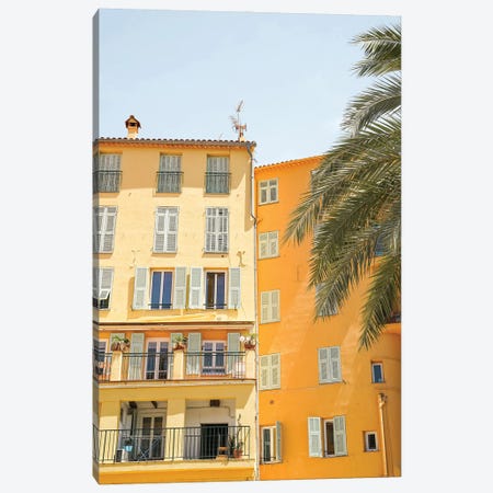 City Architecture In Nice, France Canvas Print #HSK117} by Henrike Schenk Canvas Art