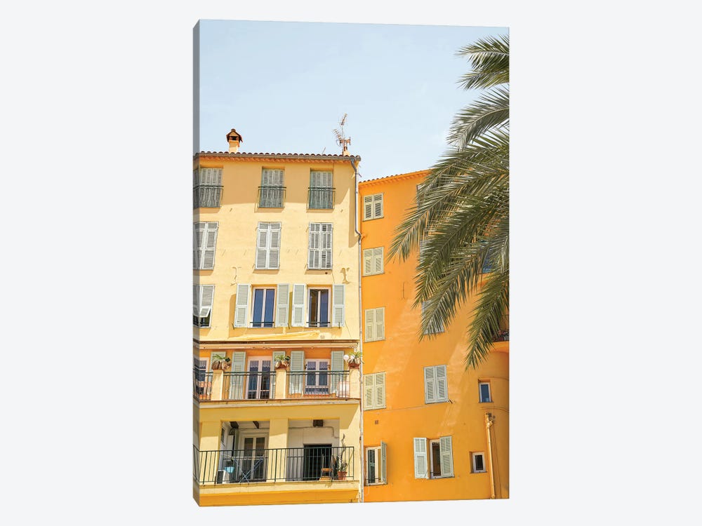 City Architecture In Nice, France by Henrike Schenk 1-piece Canvas Print