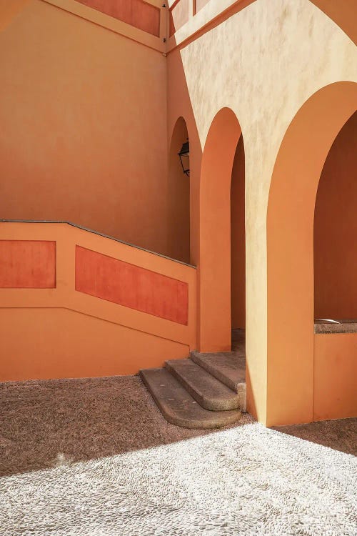 Colorful Hallway by Henrike Schenk wall art