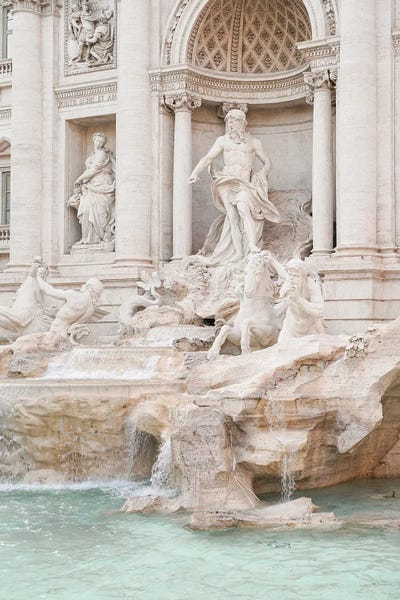 Fountains: Trevi Fountain Rome, Italy by Henrike Schenk