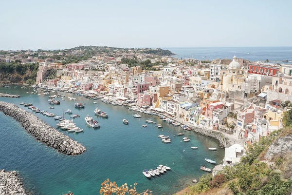 Henrike Schenk: Procida Island View, Italy by Henrike Schenk
