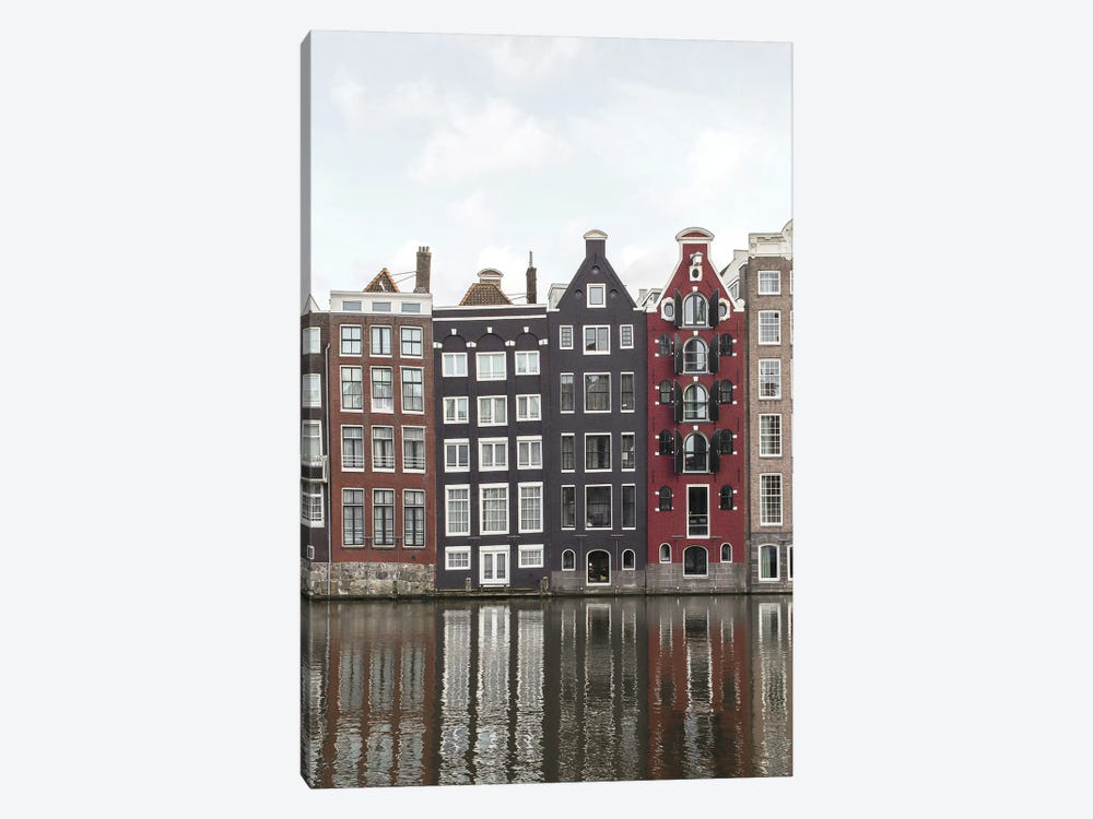 Canal Houses Of Amsterdam by Henrike Schenk 1-piece Canvas Print