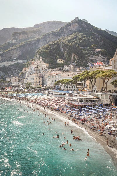 Henrike Schenk: Amalfi Coast Landscape by Henrike Schenk