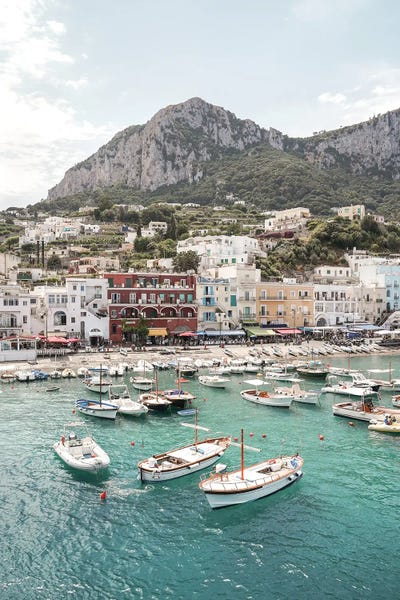 Islands: Capri Island Landscape by Henrike Schenk