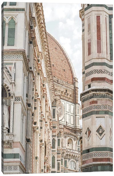 Il Duomo, Florence Italy II Canvas Art Print - Florence Art