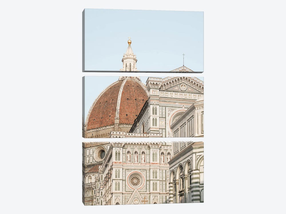Il Duomo, Florence Italy by Henrike Schenk 3-piece Canvas Wall Art