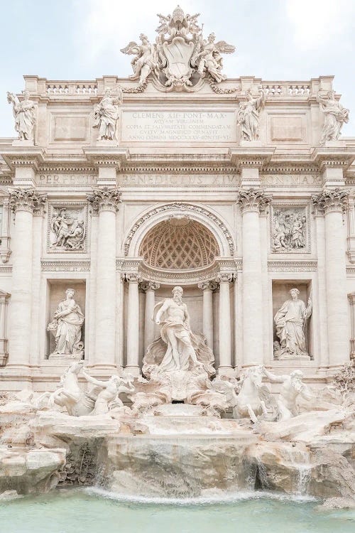 Trevi Fountain In Rome