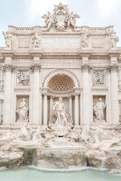 Trevi Fountain In Rome