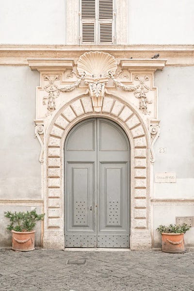 Henrike Schenk: The Baroque Door In Rome by Henrike Schenk