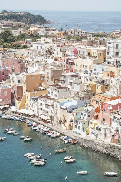 Henrike Schenk: Island View In Italy by Henrike Schenk