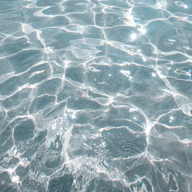 Crystal Clear Sea Water Canvas Art by Henrike Schenk | iCanvas