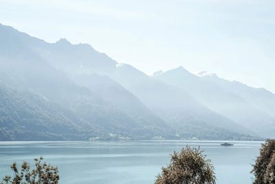 Lake Brienz Layers by Henrike Schenk multi panel art