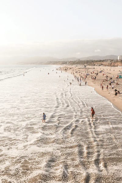 Santa Monica Beach California by Henrike Schenk canvas print