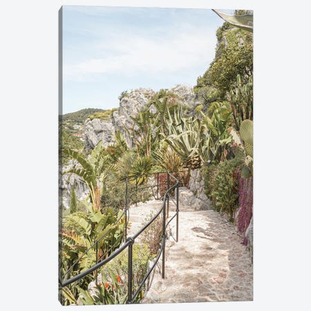 Botanical Garden In Éze, France Canvas Print #HSK183} by Henrike Schenk Canvas Wall Art
