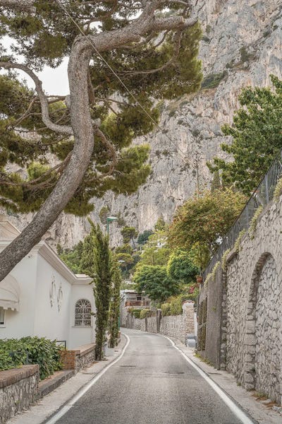Henrike Schenk: Roads Of Capri Island by Henrike Schenk