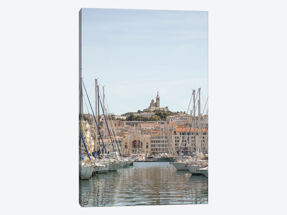 Marseille View, France by Henrike Schenk 1-piece Canvas Artwork