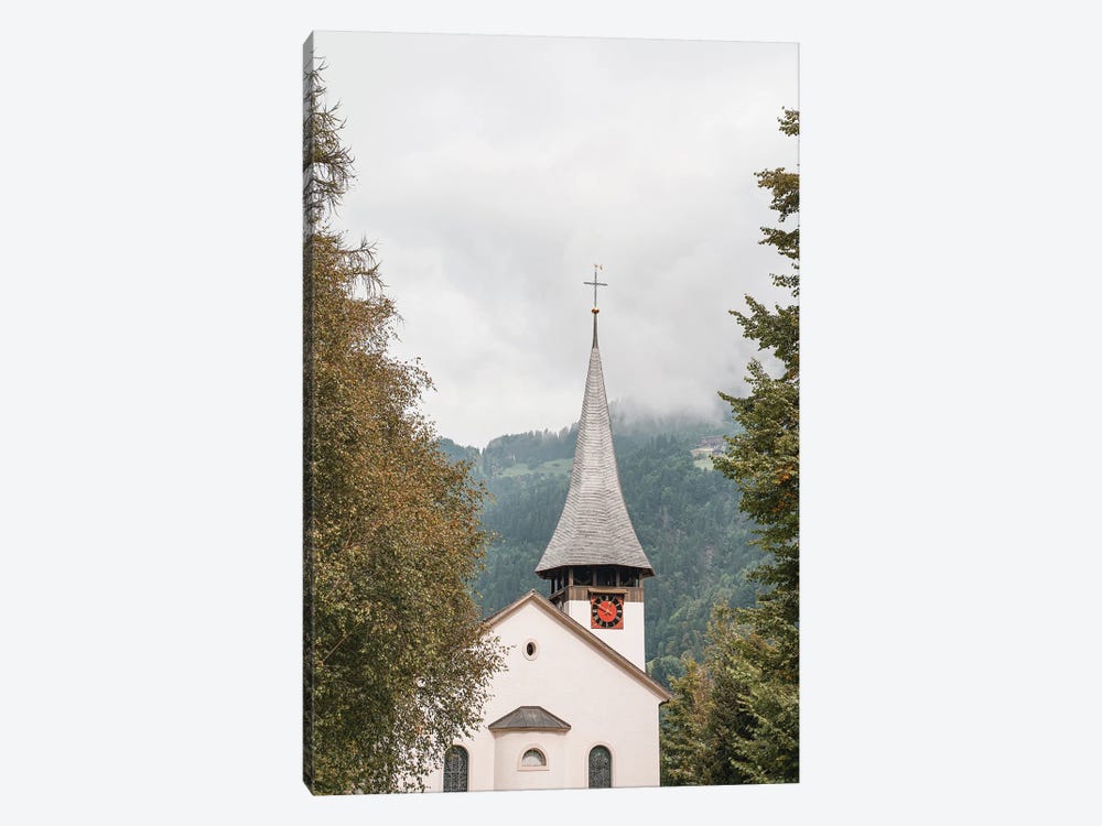 Lauterbrunnen Church, Switzerland by Henrike Schenk 1-piece Art Print