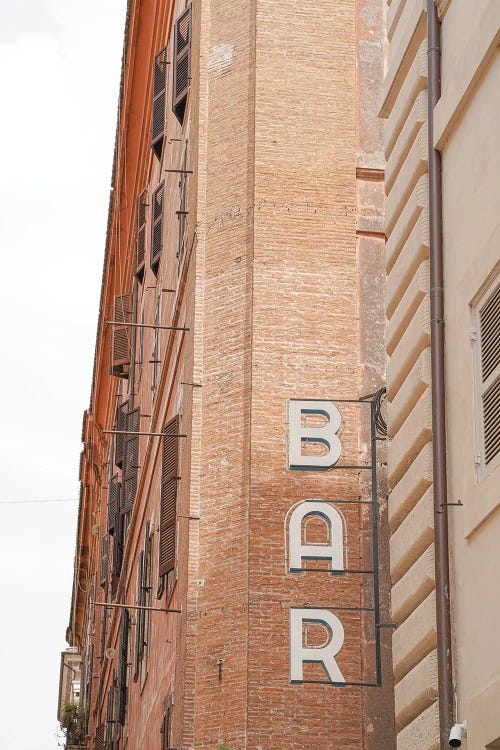 Bar Sign In Rome