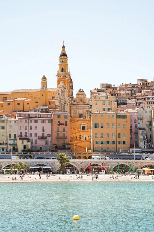 Colorful Coast Of Menton