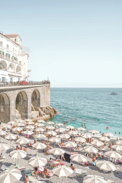 Amalfi Beach Landscape