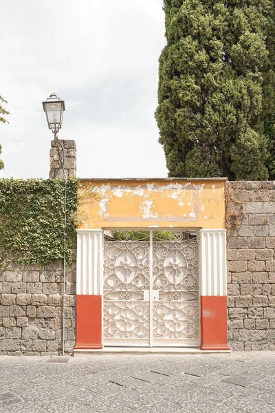 Sorrento: Colorful Gate In Sorrento by Henrike Schenk