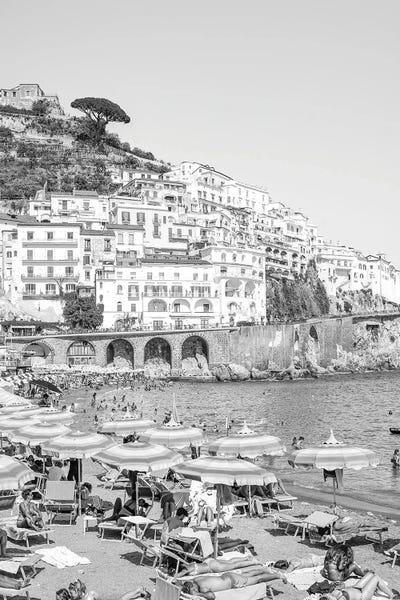 Amalfi Beach Day - Right One by Henrike Schenk canvas print