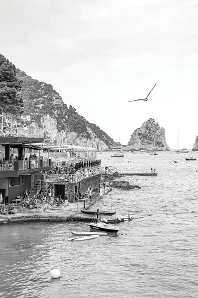 Henrike Schenk: Capri Beach Day by Henrike Schenk