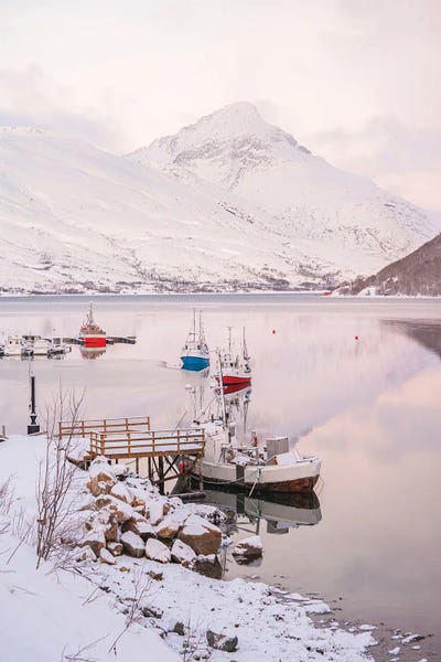 Henrike Schenk: Kaldfjord Landscape by Henrike Schenk