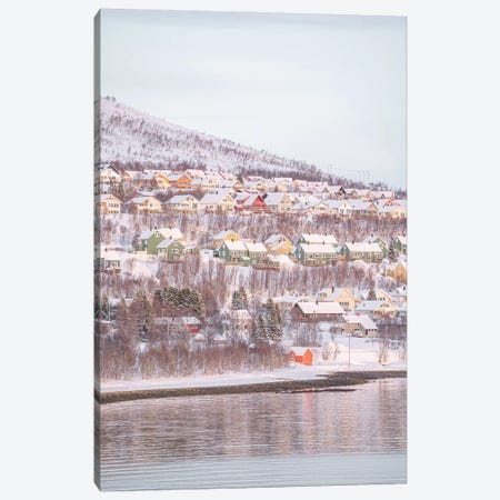 Houses Of Tromsø Canvas Print #HSK246} by Henrike Schenk Canvas Art