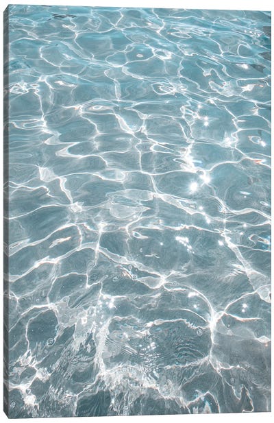 Crystal Clear Sea Water II Canvas Art Print - Henrike Schenk