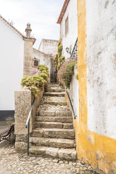 Óbidos: Obidos Stairs by Henrike Schenk
