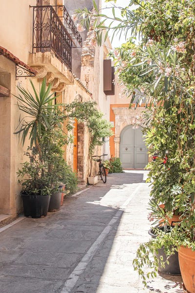 Henrike Schenk: Pastel City In Greece by Henrike Schenk