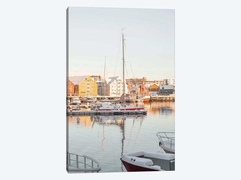 Harbor In Tromso, Norway by Henrike Schenk 1-piece Canvas Art Print