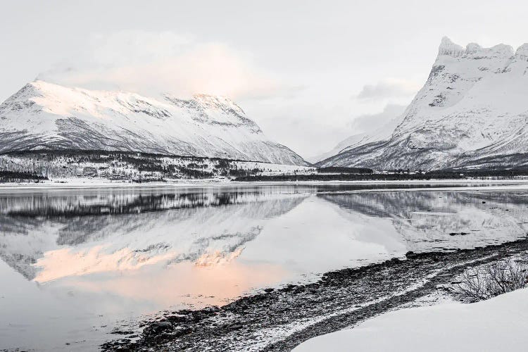 Mountain Lake In Norway