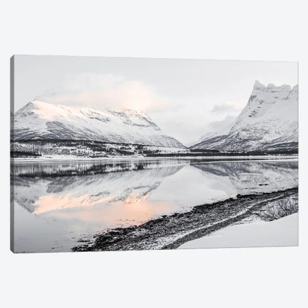 Mountain Lake In Norway Canvas Print #HSK42} by Henrike Schenk Canvas Wall Art