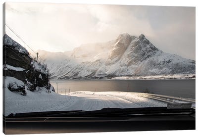 Mountain View In Norway Canvas Art Print - Henrike Schenk