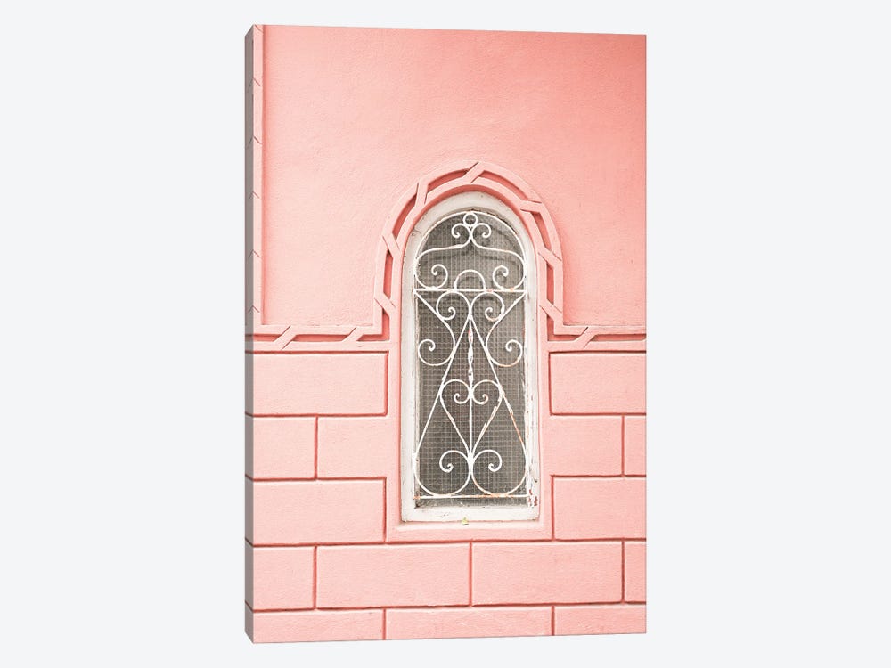 Pink Wall by Henrike Schenk 1-piece Canvas Art