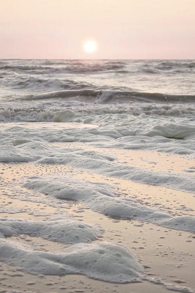 Henrike Schenk: Pastel Color Ocean Sunset by Henrike Schenk