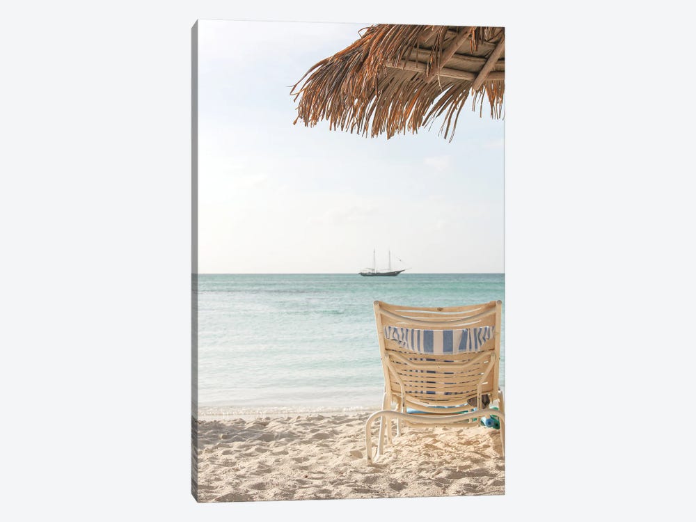 Beach View Aruba by Henrike Schenk 1-piece Canvas Art