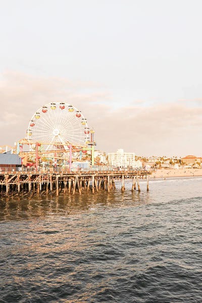 Amusement Parks: Santa Monica Pier California by Henrike Schenk