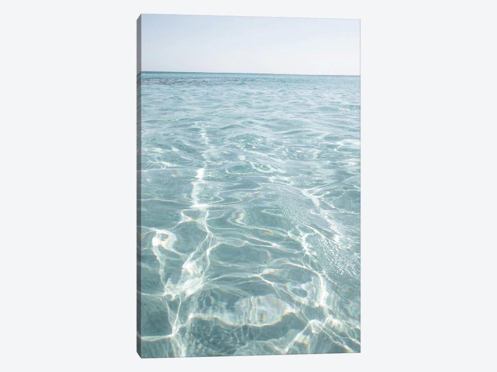 Clear Blue Sea Water by Henrike Schenk 1-piece Canvas Print