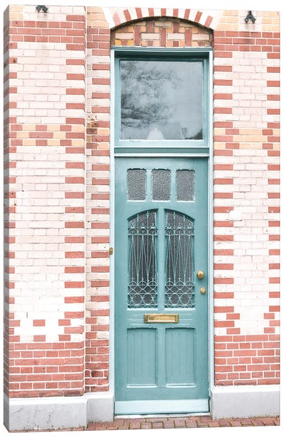 Front Door In Holland Canvas Art Print - Henrike Schenk