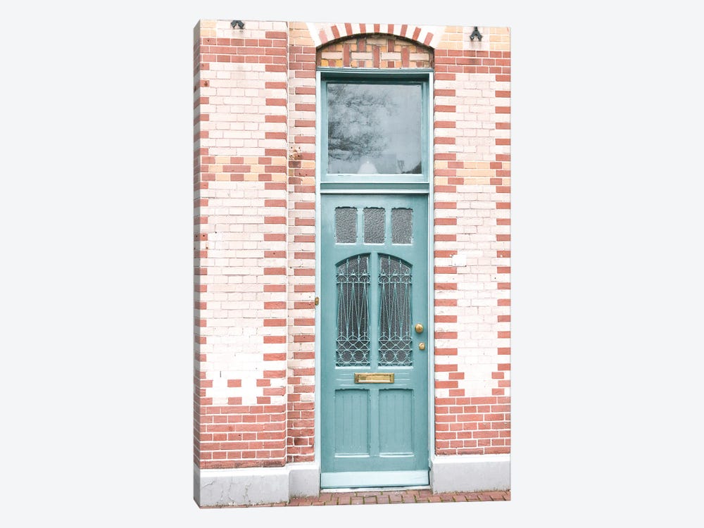 Front Door In Holland by Henrike Schenk 1-piece Canvas Wall Art